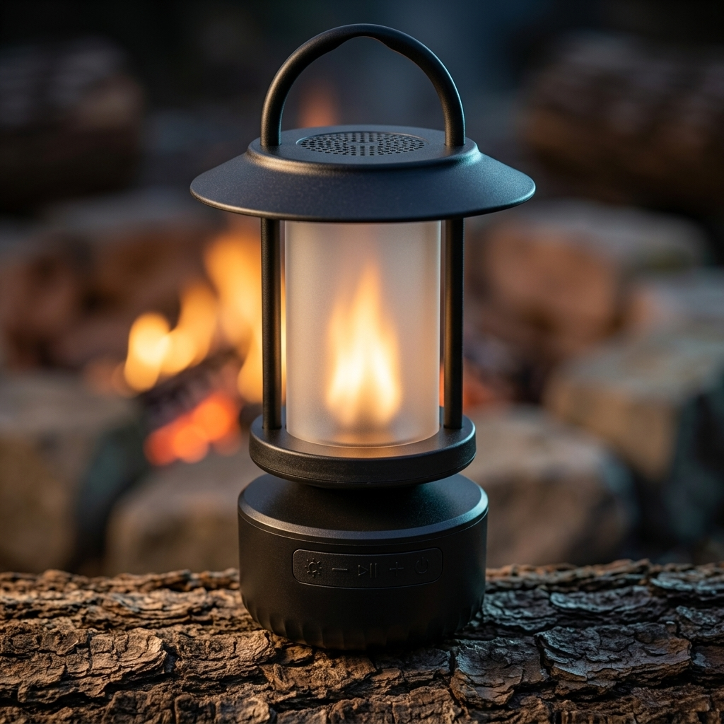FOXFLAME Bluetooth Flame Speaker (Black) – FoxFlame