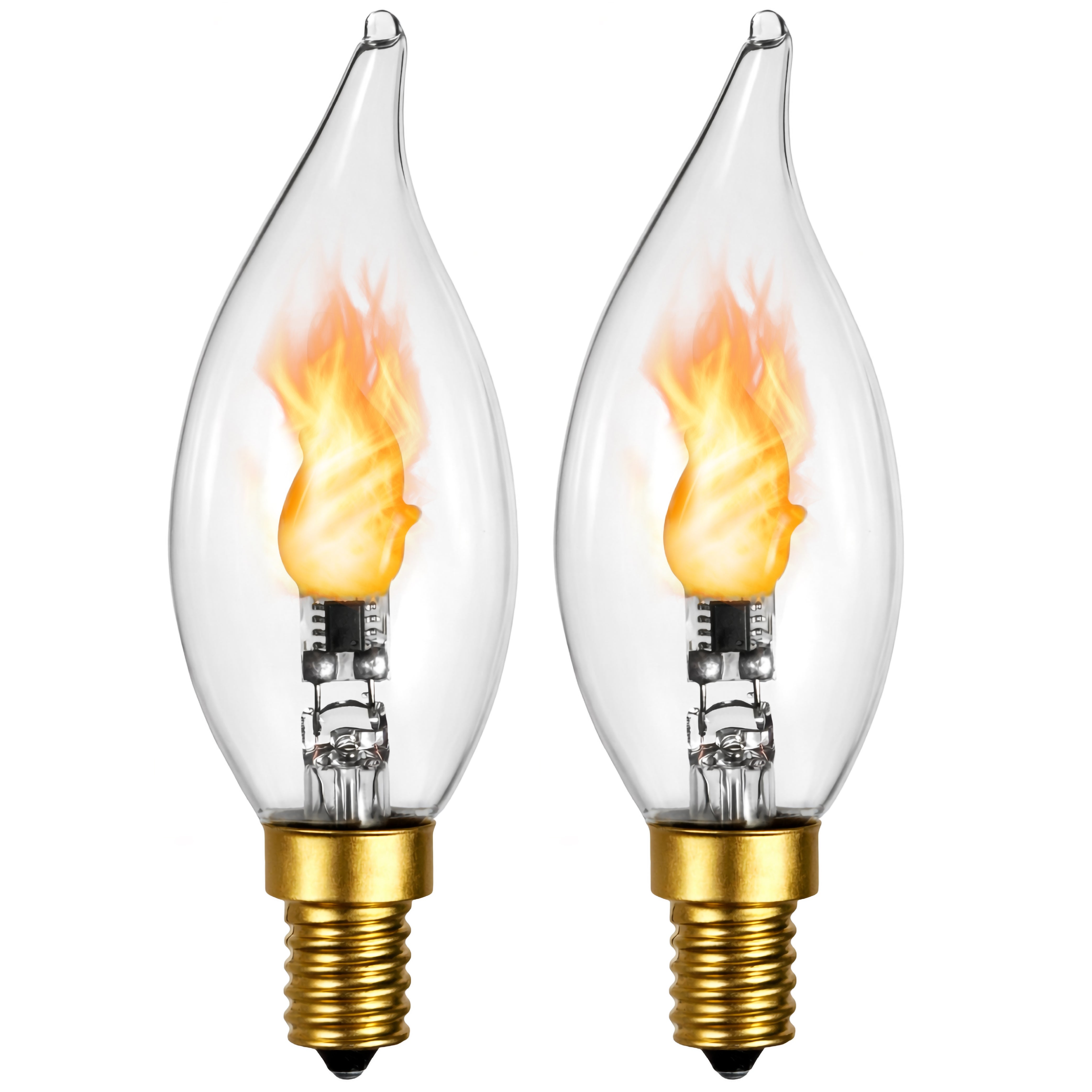 Candelabra Flame Bulb