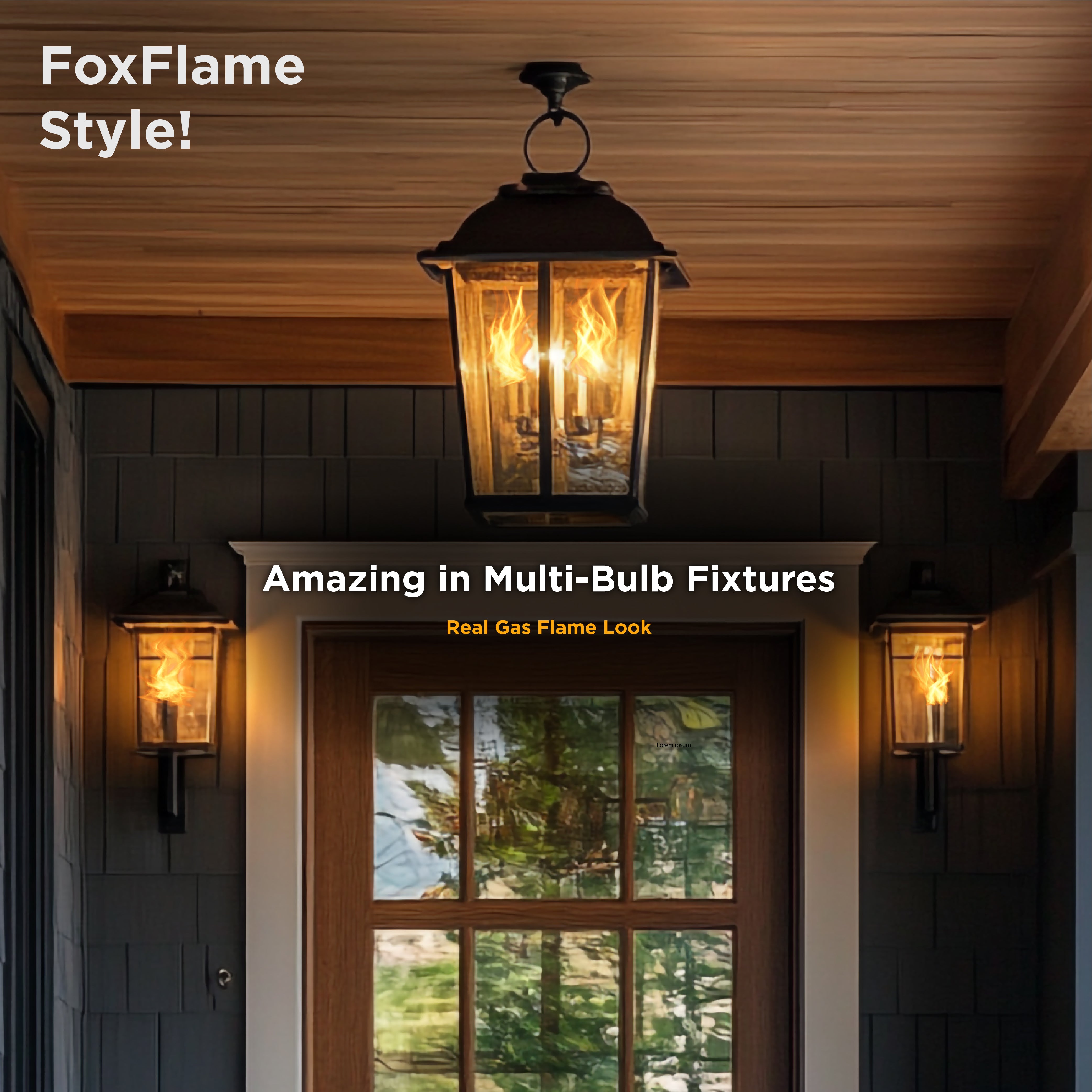 Candelabra Flame Bulb