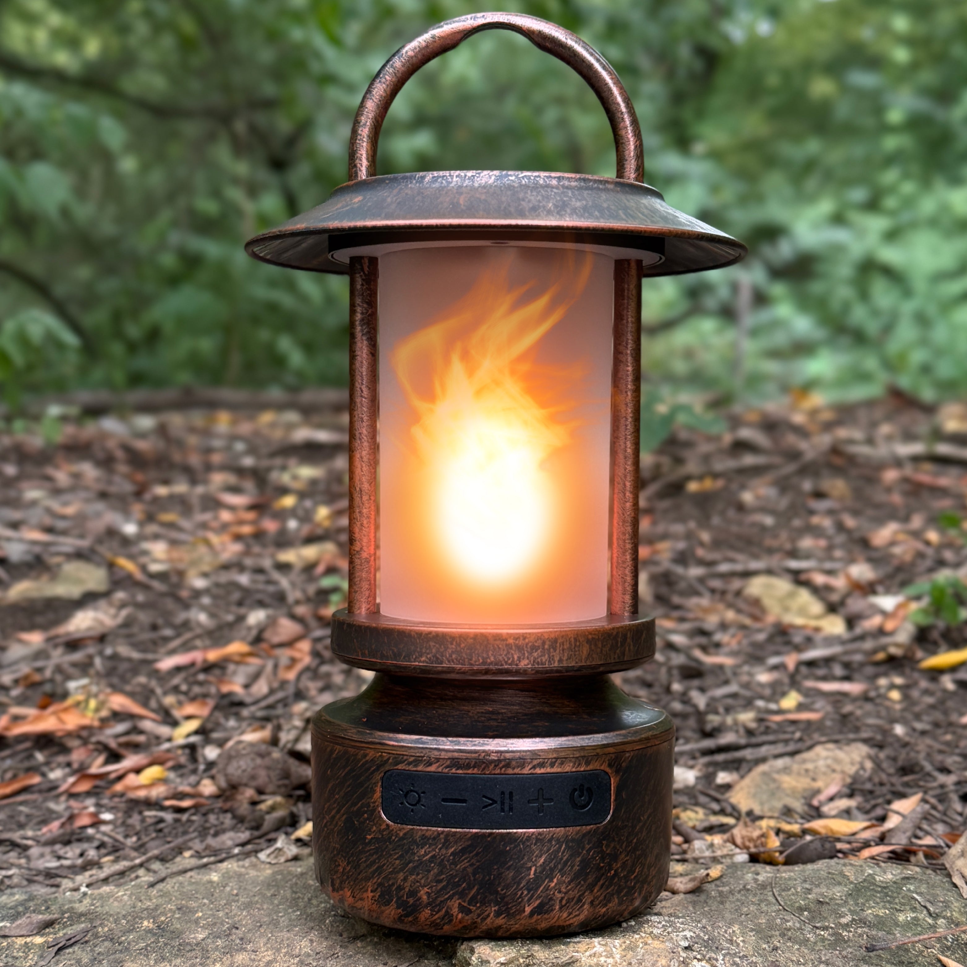 FOXFLAME Bluetooth Flame Speaker (Bronze)