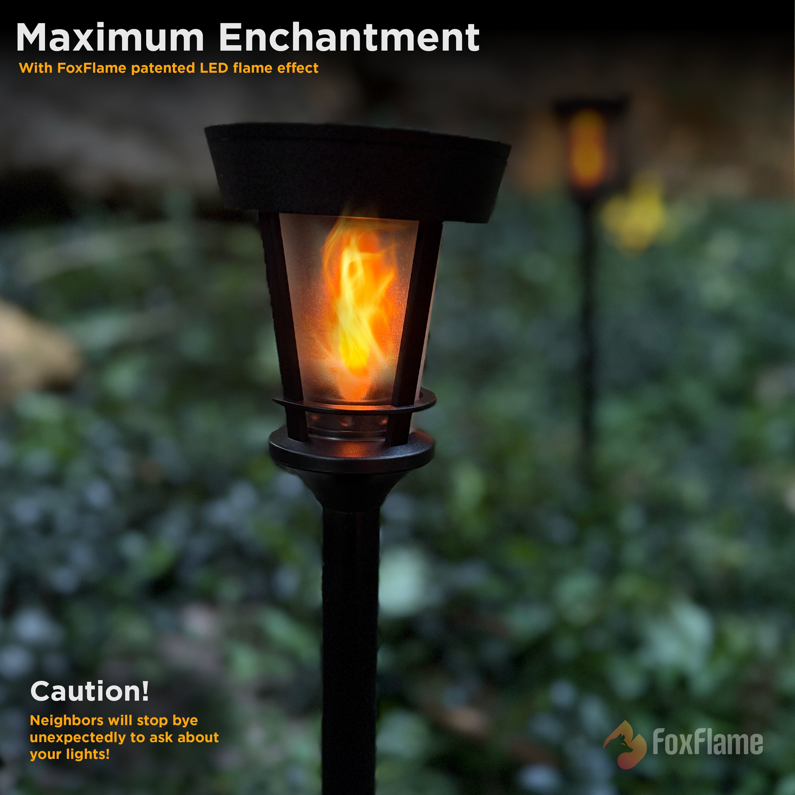 FOXFLAME Classic Solar Path Torch