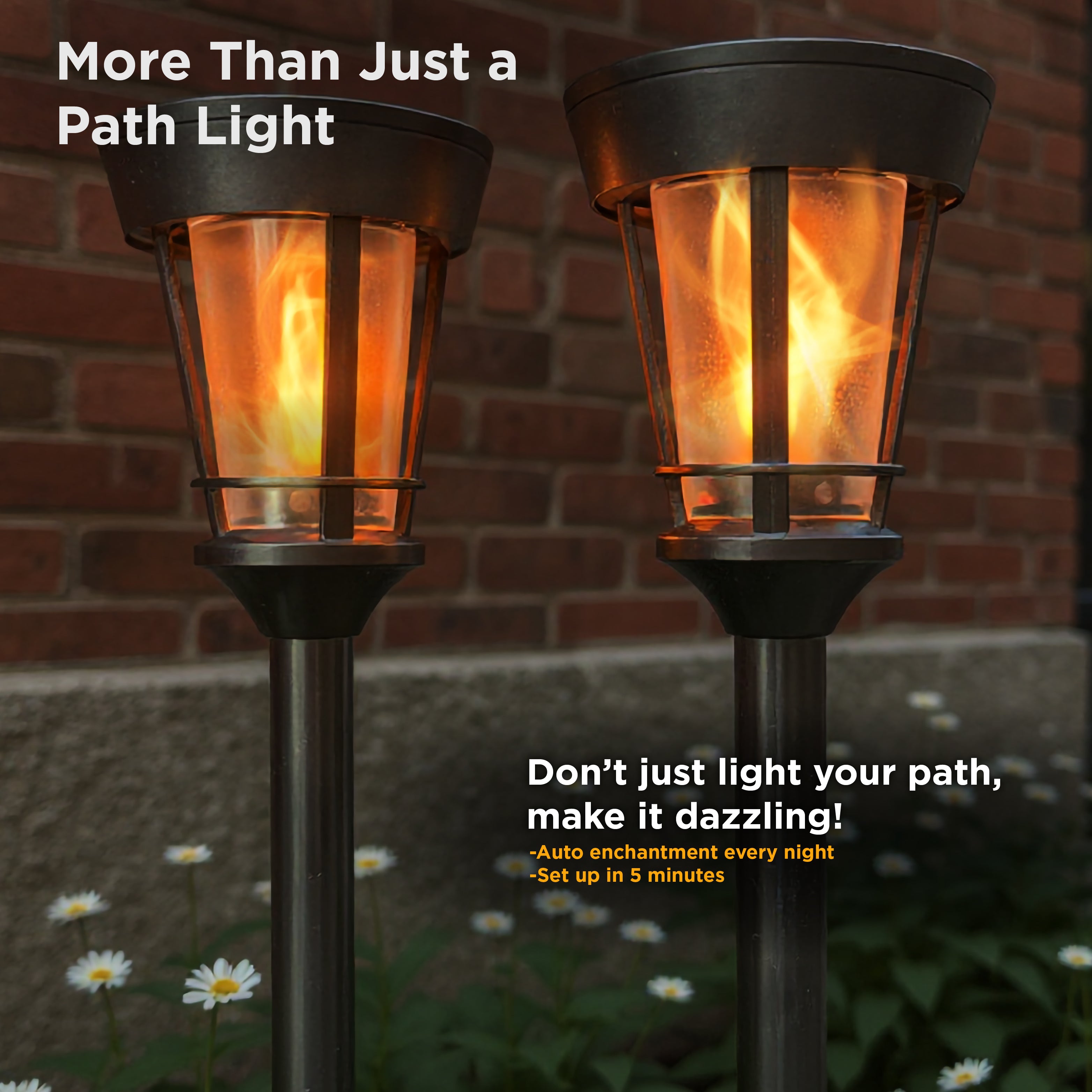 FOXFLAME Classic Solar Path Torch