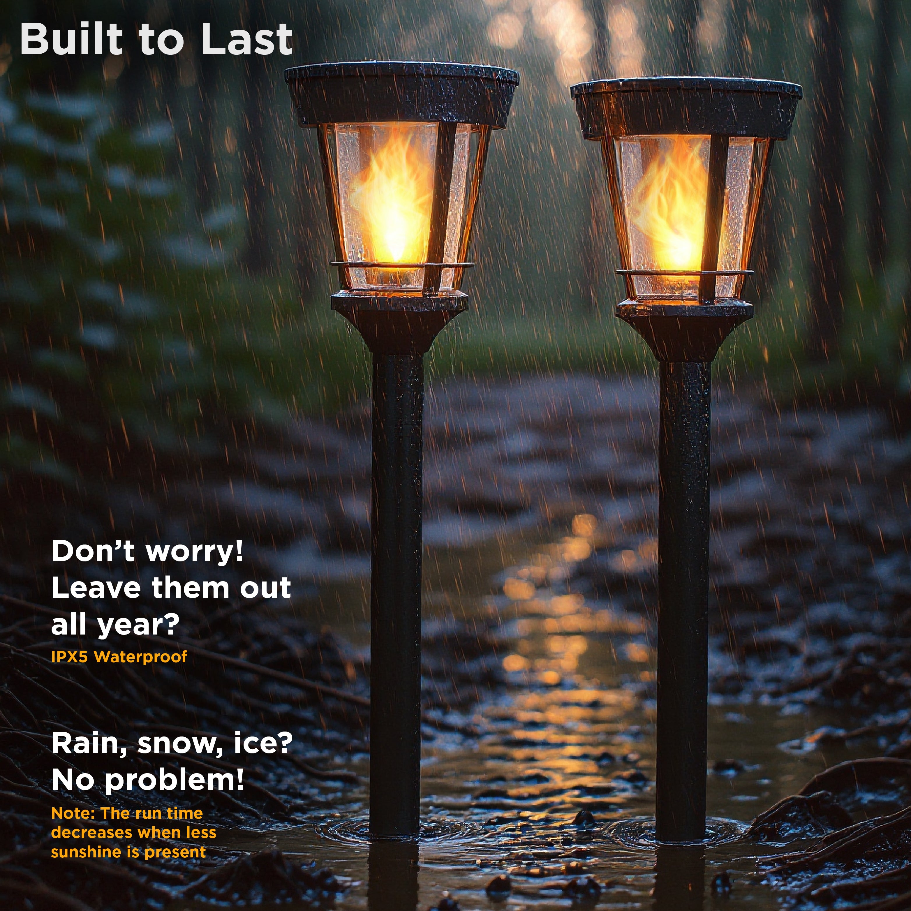 FOXFLAME Classic Solar Path Torch