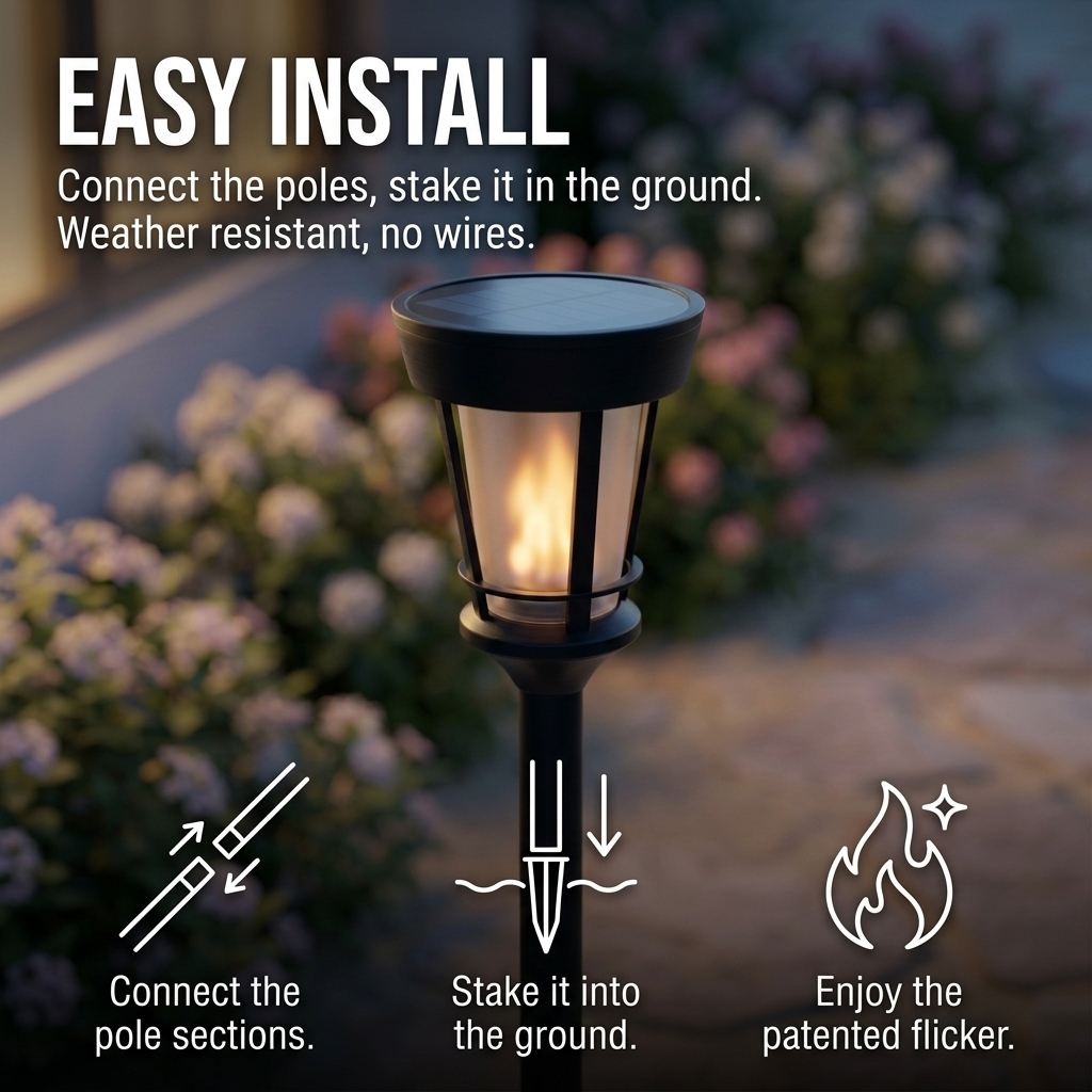 Classic Solar Path Torch