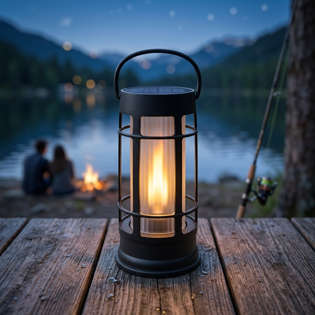 FOXFLAME Metal Solar Lanterns