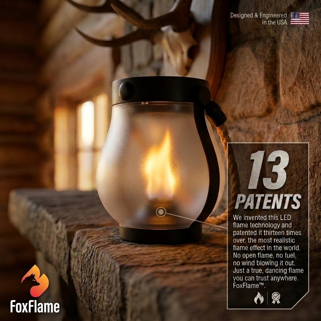 Schoolhouse Lantern – FoxFlame