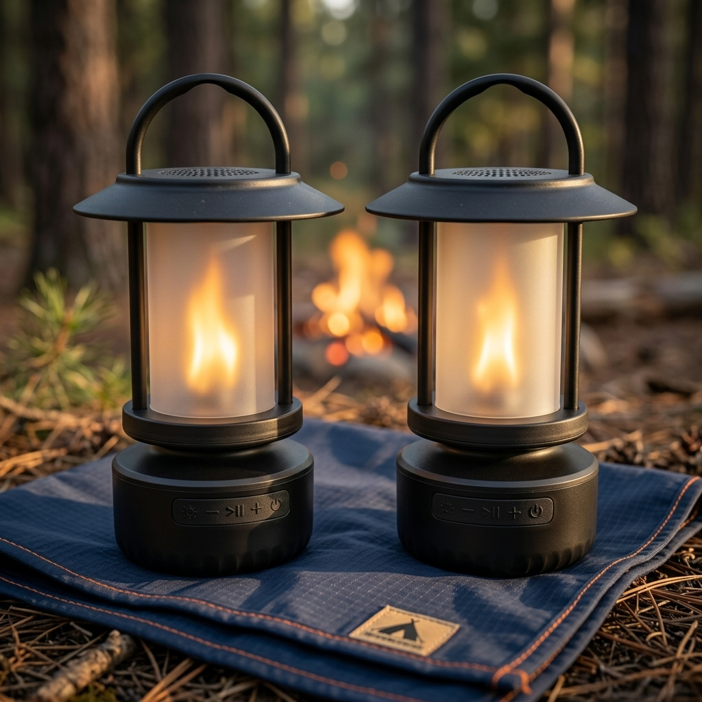FOXFLAME Bluetooth Flame Speaker (Bronze)