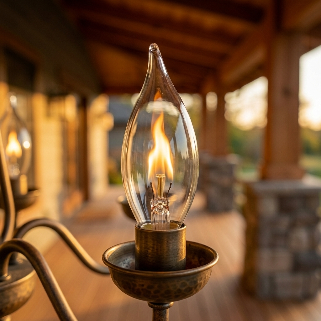 Candelabra Flame Bulb
