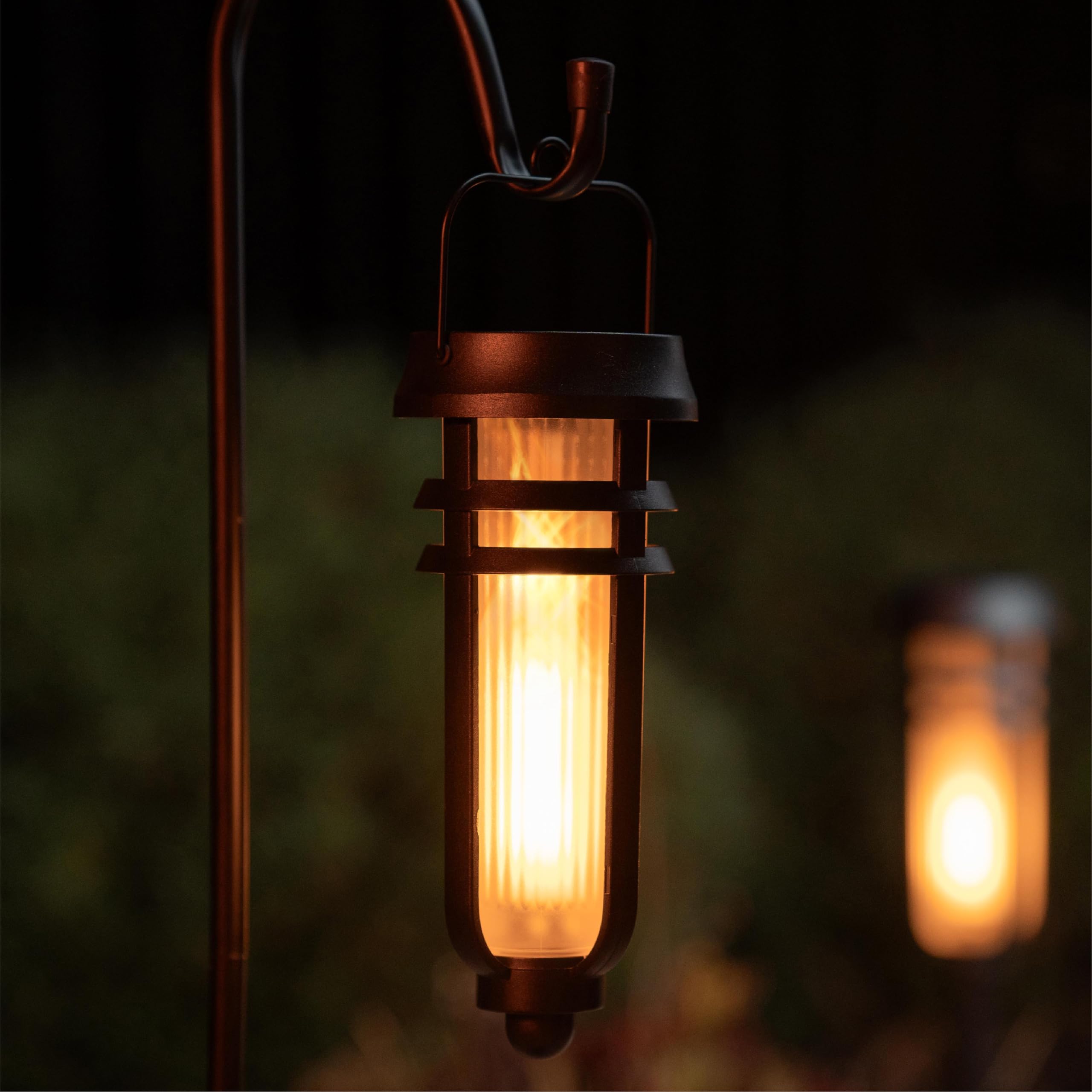 FOXFLAME Metal Solar Torches