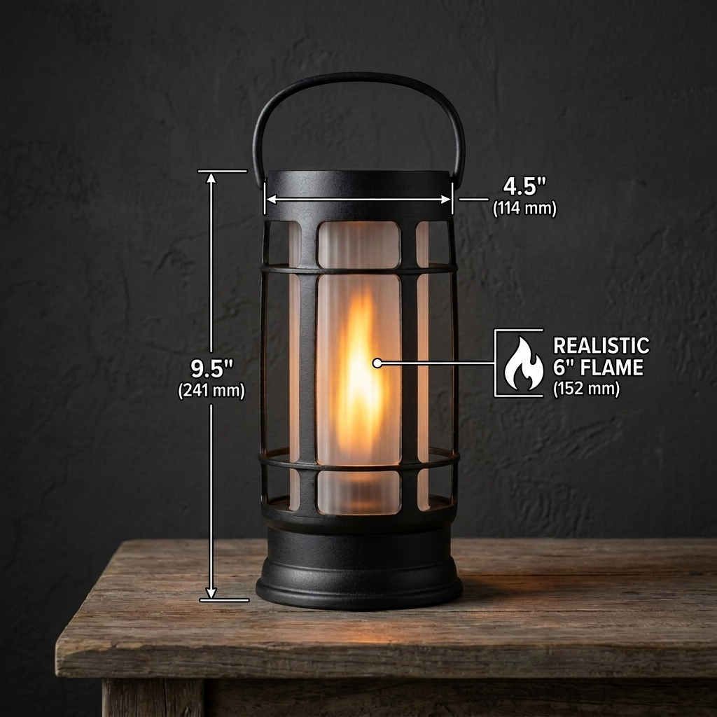 FOXFLAME Metal Solar Lanterns – FoxFlame