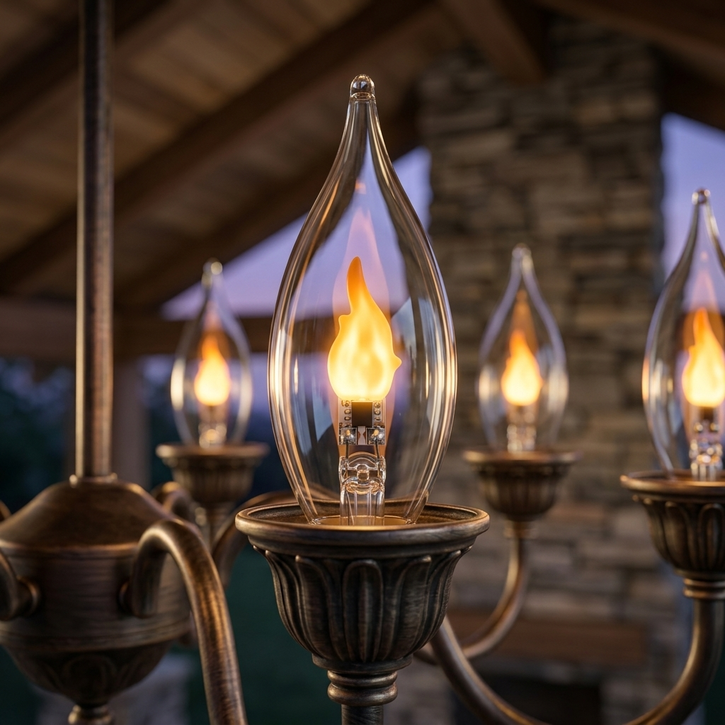 Candelabra Flame Bulb