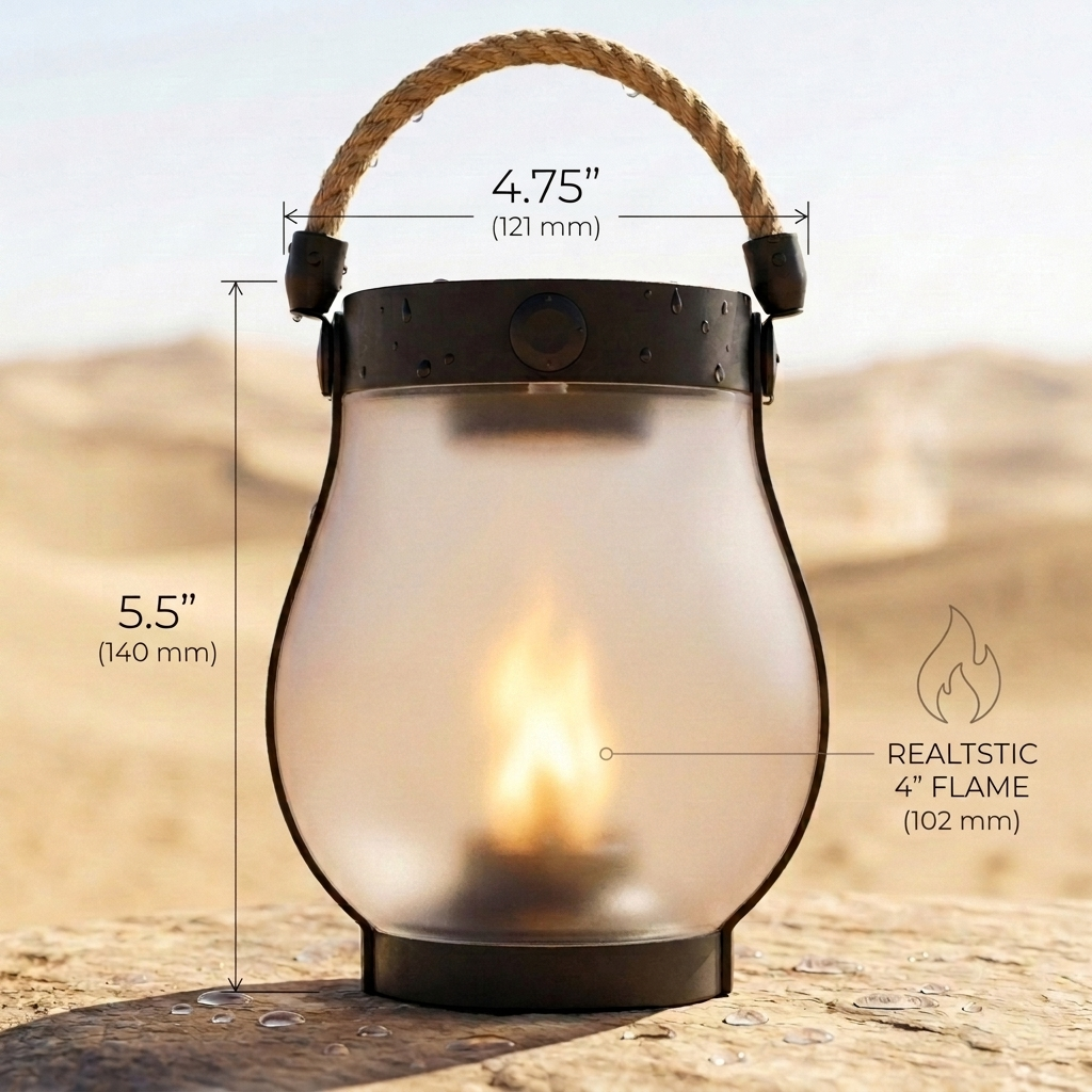 Schoolhouse Lantern – FoxFlame