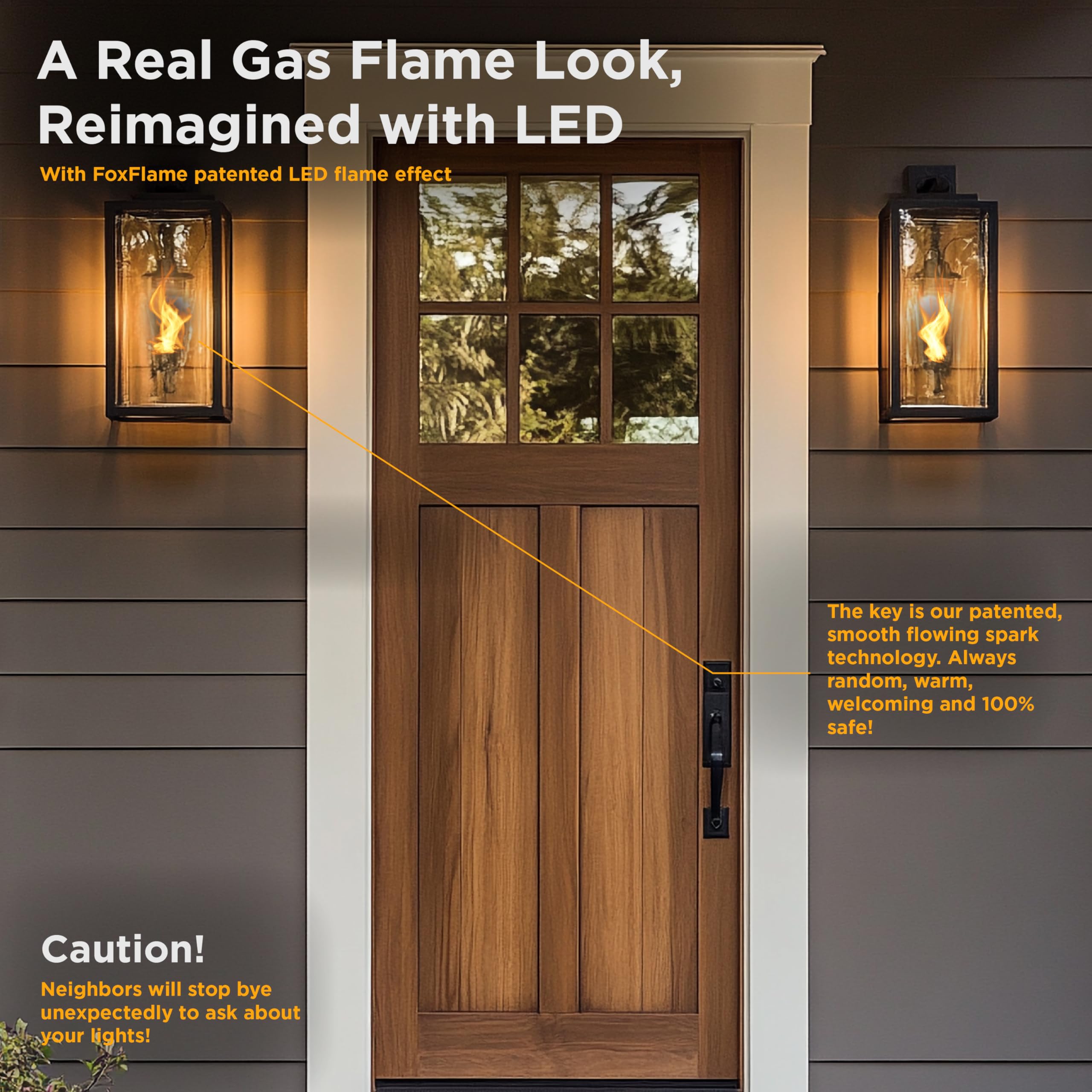 FOXFLAME Medium Flame Bulb