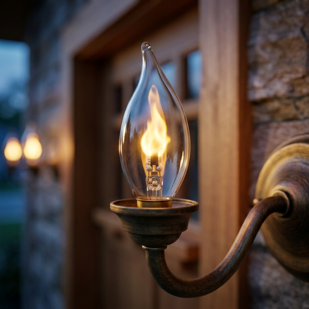 Candelabra Flame Bulb