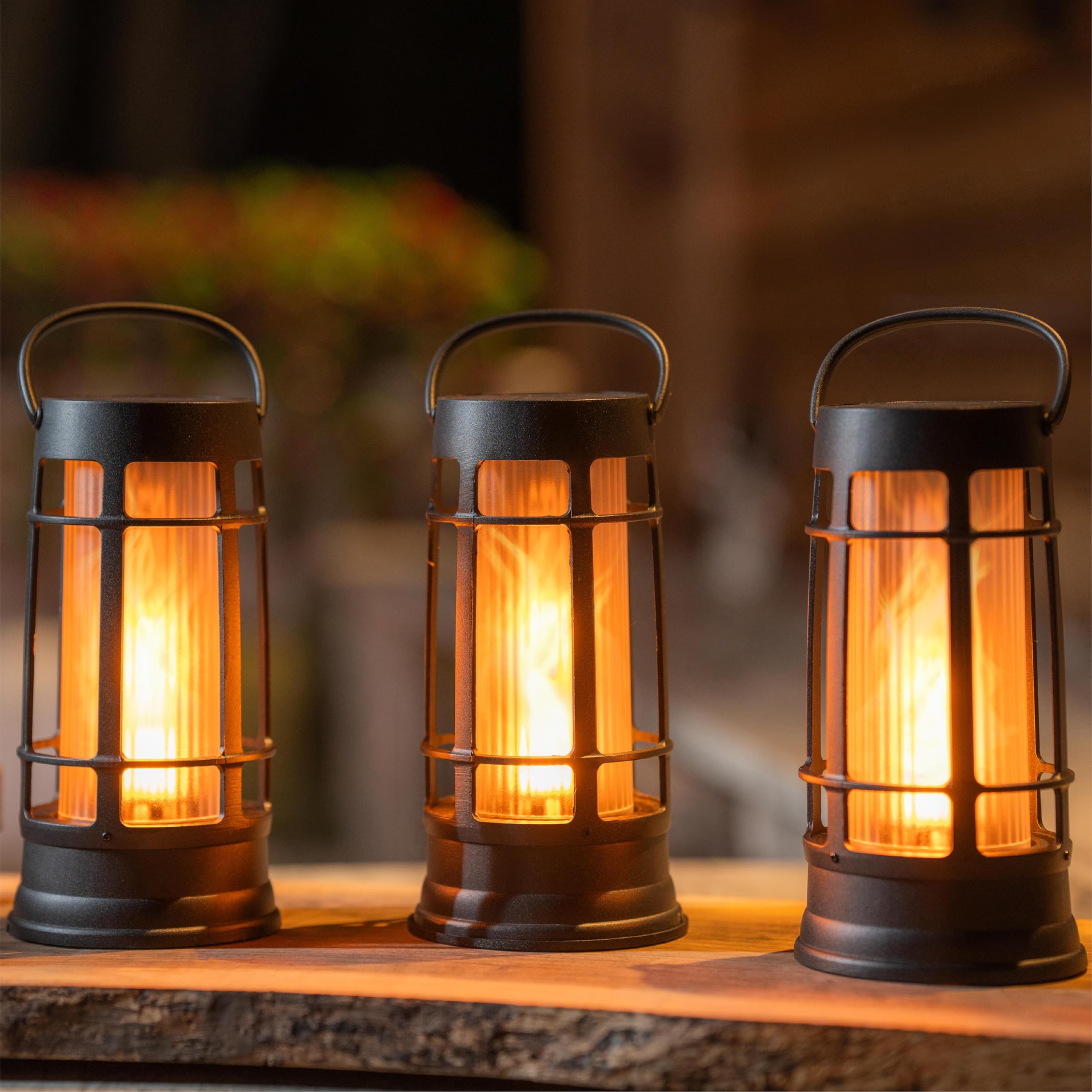 FOXFLAME Metal Solar Lanterns